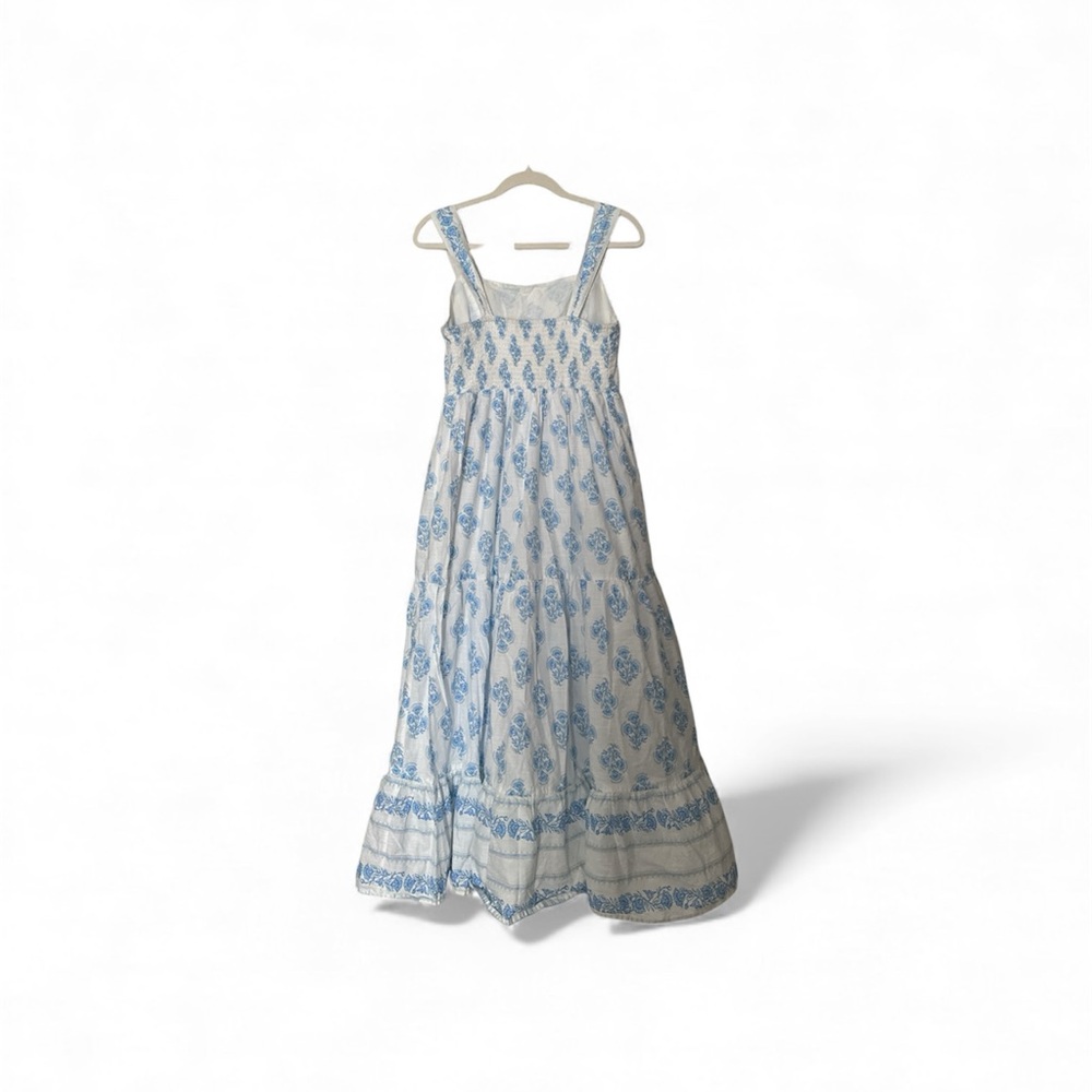 Haute Hippie Blue and White Maxi Dress - Picture 4 of 5